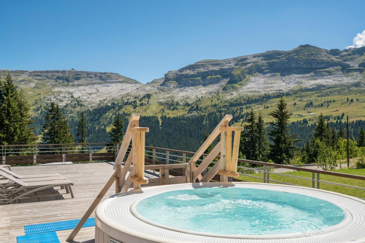 Résidence Pierre&Vacances Premium Les Terrasses d'Hélios Flaine Exterior foto