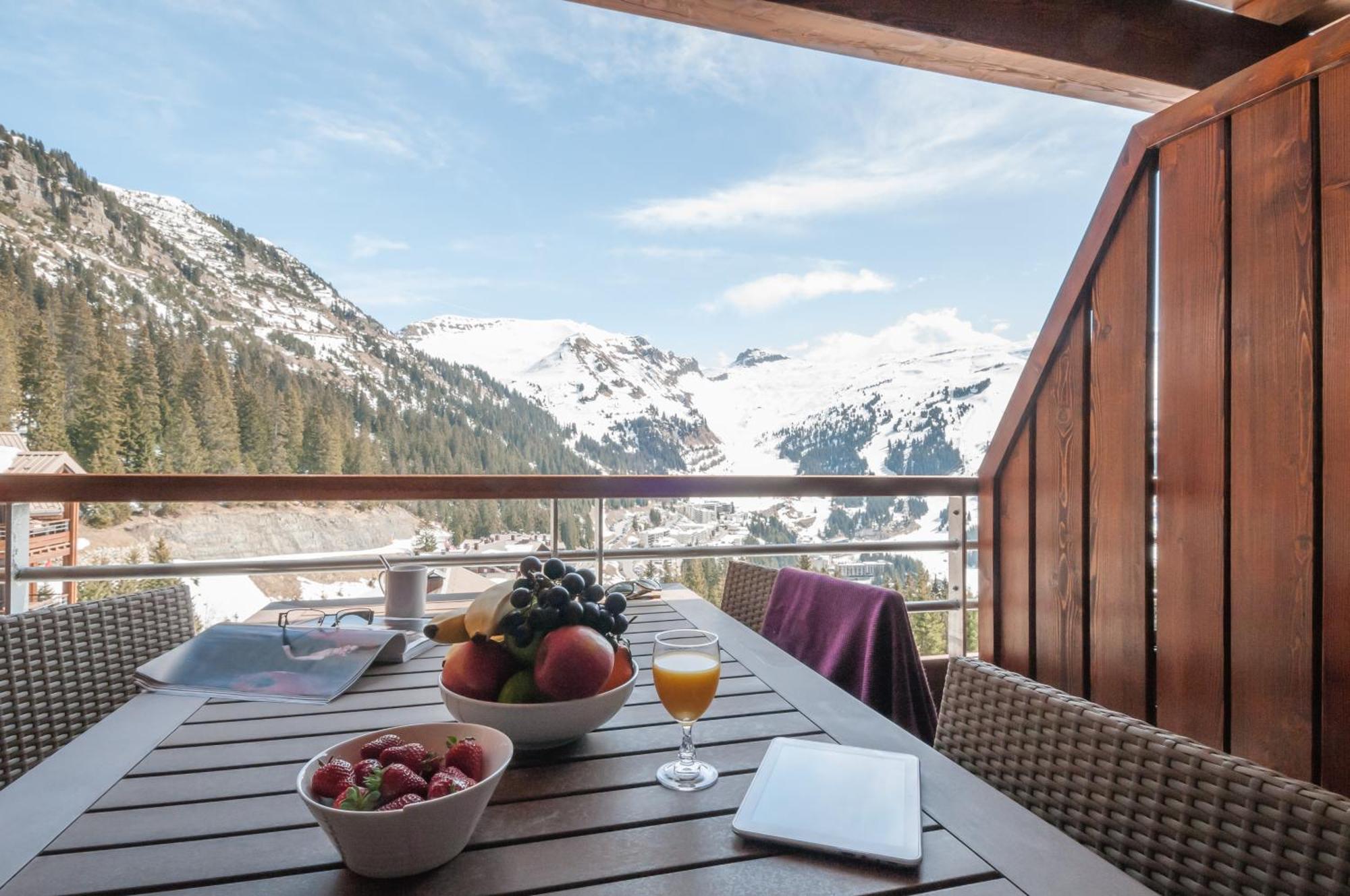Résidence Pierre&Vacances Premium Les Terrasses d'Hélios Flaine Exterior foto