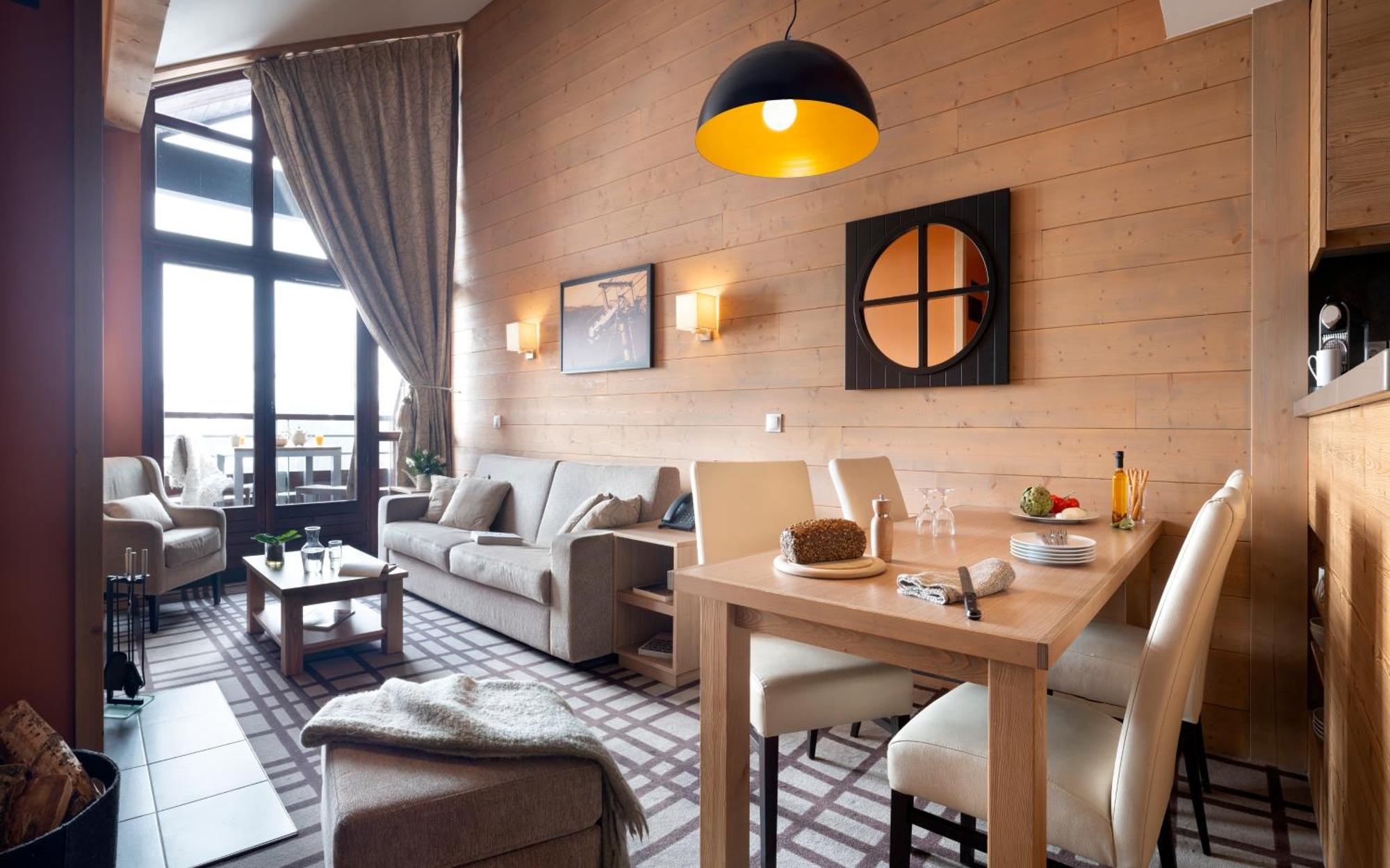 Résidence Pierre&Vacances Premium Les Terrasses d'Hélios Flaine Exterior foto
