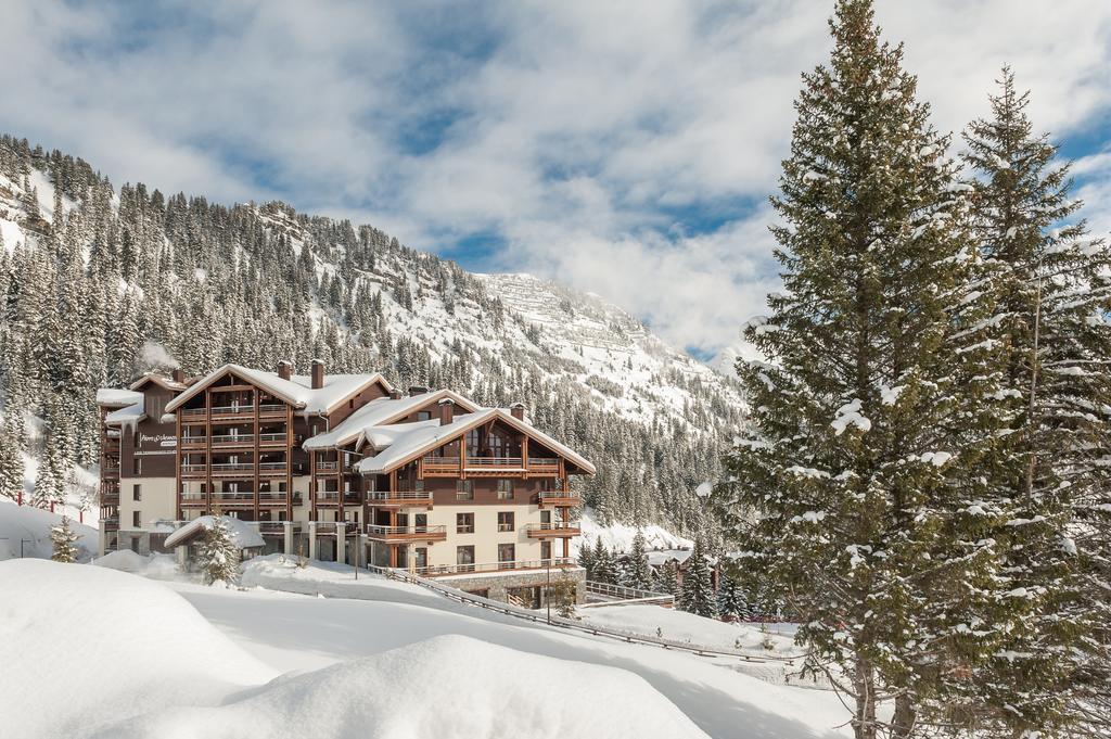 Résidence Pierre&Vacances Premium Les Terrasses d'Hélios Flaine Exterior foto