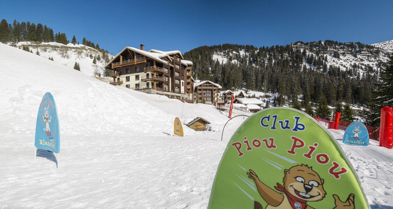 Résidence Pierre&Vacances Premium Les Terrasses d'Hélios Flaine Exterior foto