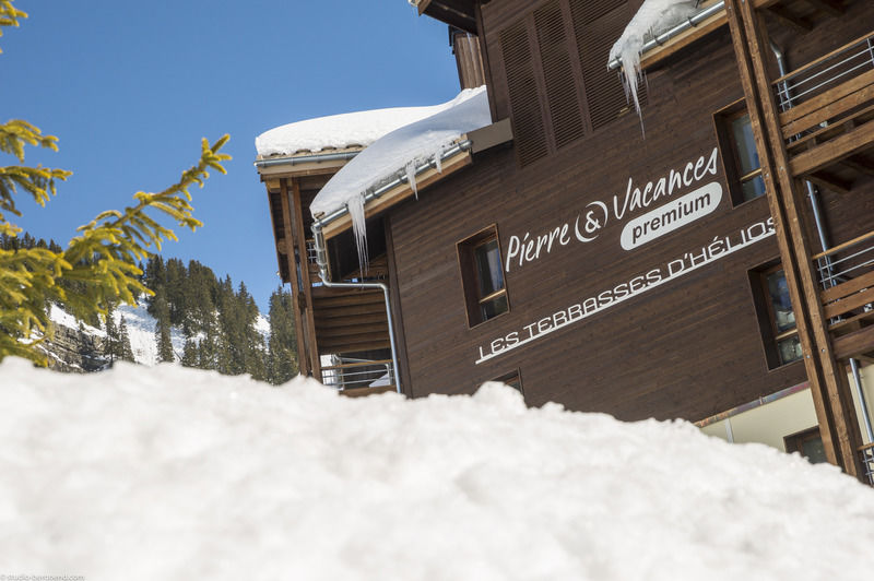 Résidence Pierre&Vacances Premium Les Terrasses d'Hélios Flaine Exterior foto